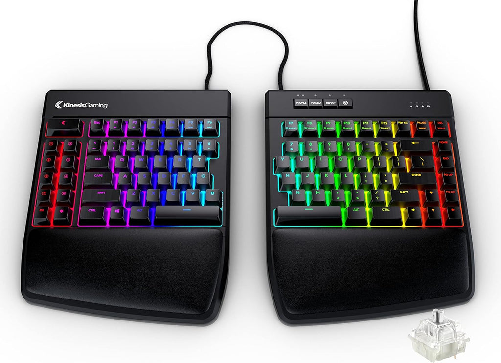 Split Mechanical Gaming Keyboard with RGB Backlight I6865