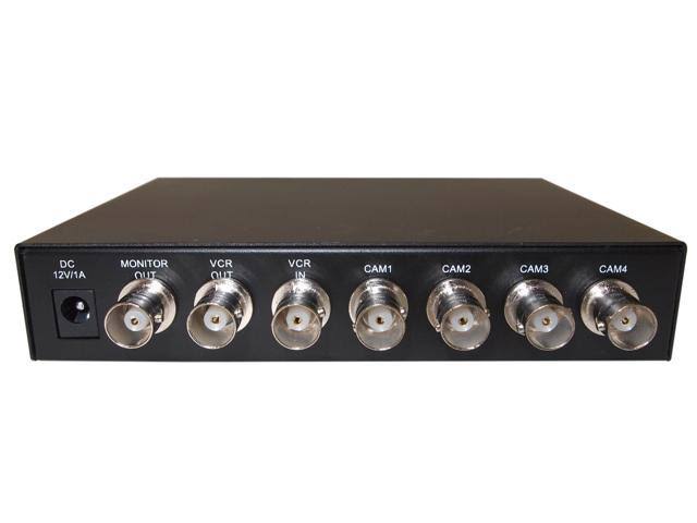 4 Channel CCTV Security Camera System Video Splitter D11452