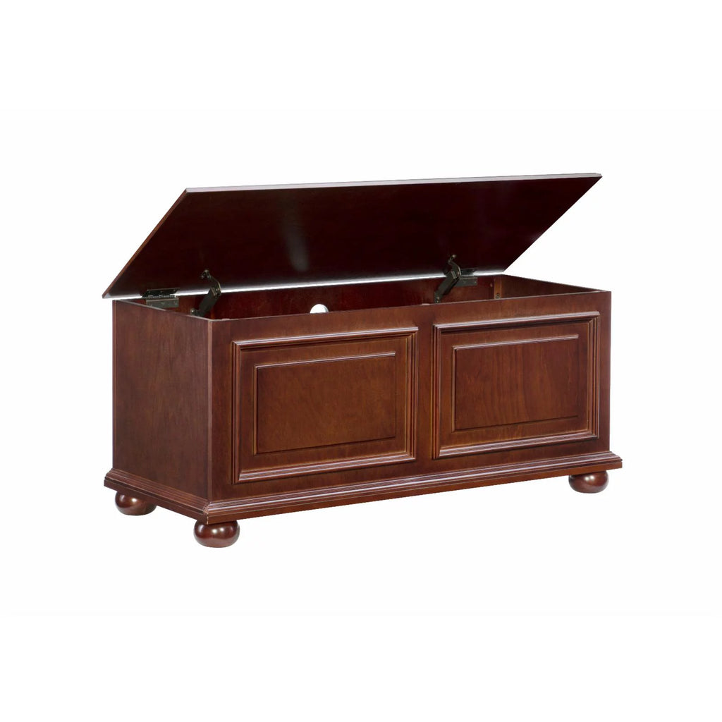 Traditional Cedar Storage Chest, Cherry Finish B4502