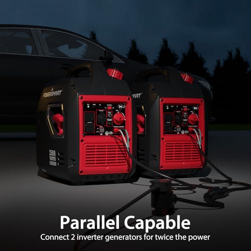 2500-Watt Portable Inverter Generator for Camping F38817