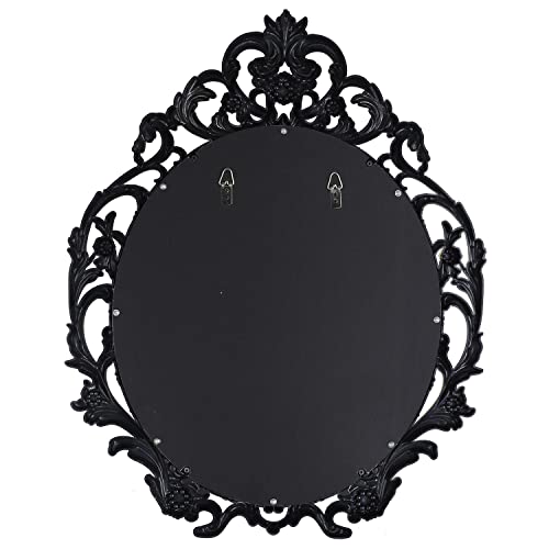 Antique Gold Oval Wall Mirror 20 x 24 for Living Room P449872