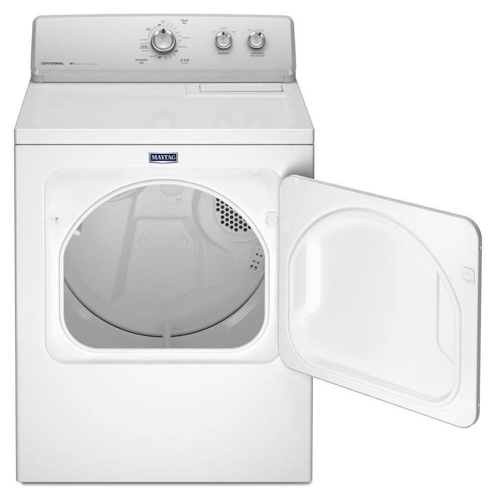 Large Capacity Dryer with Wrinkle Control - White U862