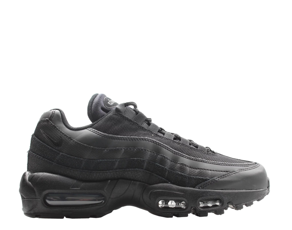 Men's Air Max 95 Running Shoes - Black/Dark Grey W540