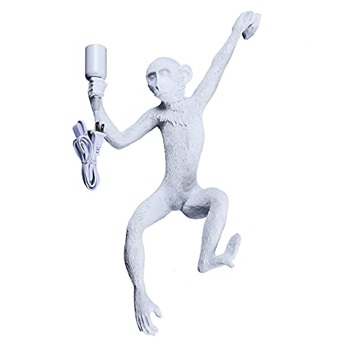 Resin Hemp Rope Monkey Wall Light E27 for Dining Room W3763