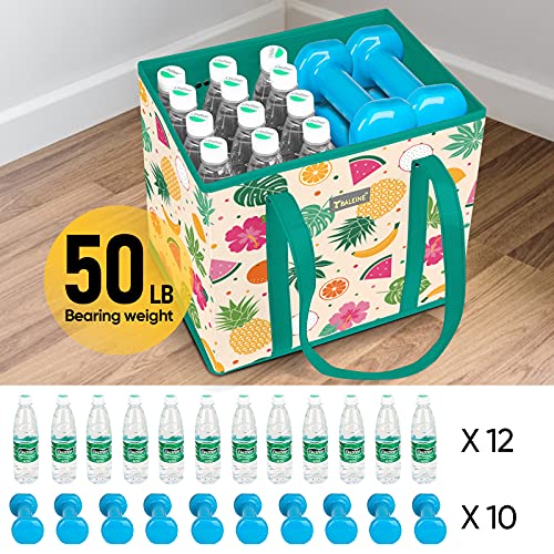 Reusable Grocery Bags, Foldable Shopping Bags with Reinforced Bottom R36565
