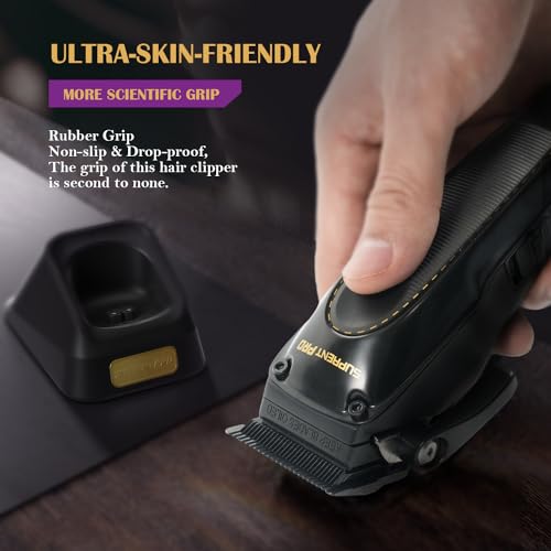 Professional Hair Clippers for Men - Cordless Clipper Set with Charging Base Z449794