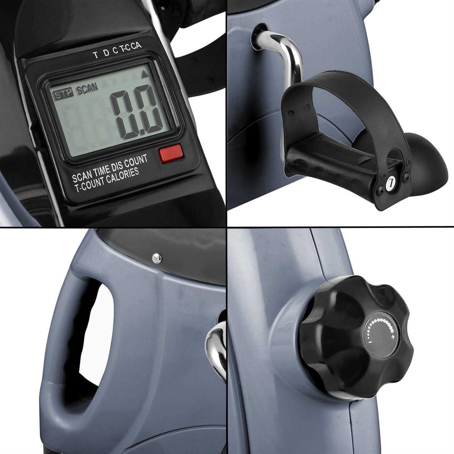 Under Desk Bike Pedal Exerciser for Indoor Cycling F10693