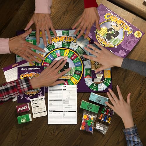 CASHFLOW Board Game, Educational Business & Finance Literacy Game for Family C579