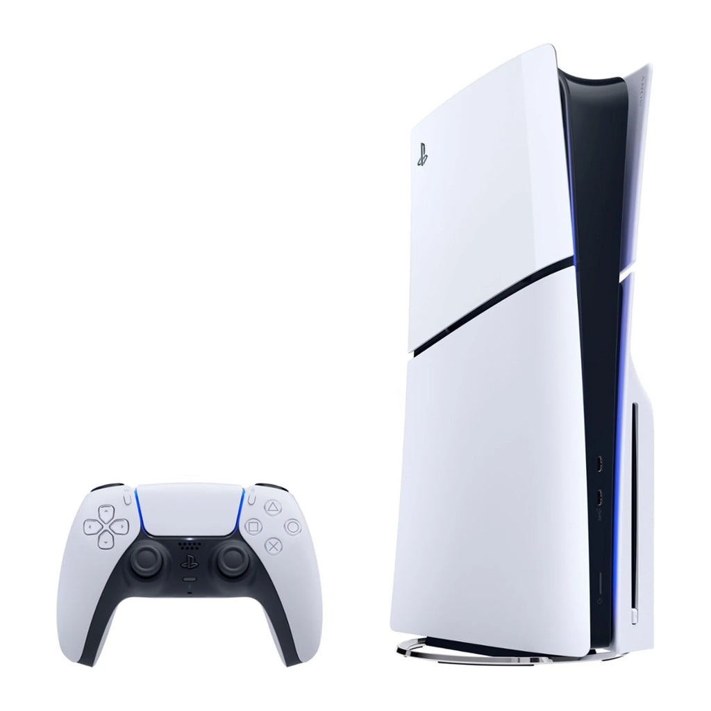 PlayStation 5 Slim Disc Edition 1TB Gaming Console with Two Controllers M59863