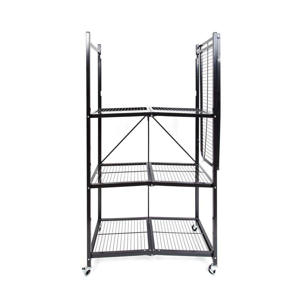 Large 4-Tier Heavy-Duty Rack with Casters - Red T34844