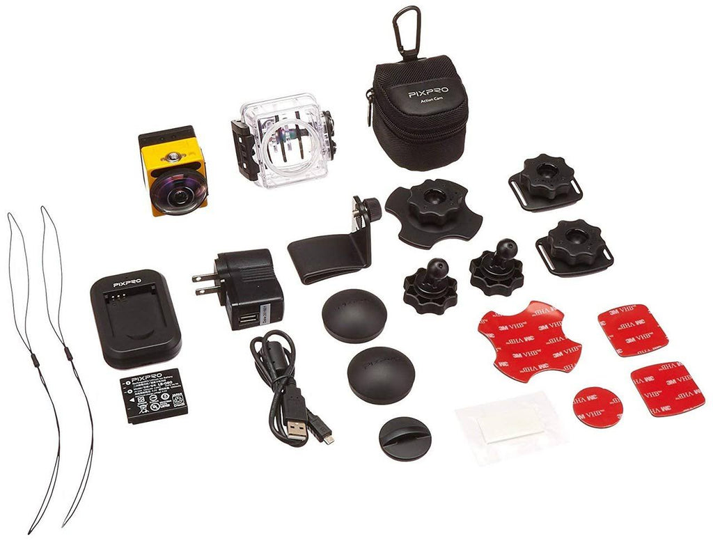 Action Camera 1080p Yellow V923168