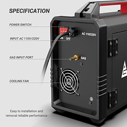 200A MIG Welding Machine, 4 in 1 Flux/Gas/Gasless/Lift/ARC/TIG, 110V/220V Dual Voltage O550539