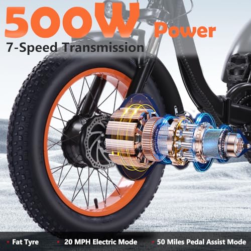 Adult Electric Tricycle 3 Wheel Bike Q8526