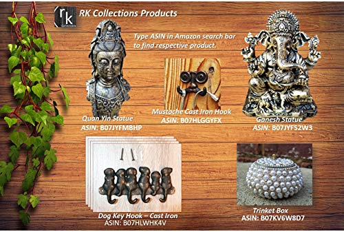 Ganesh Statue Multicolor Antique Finish B98391