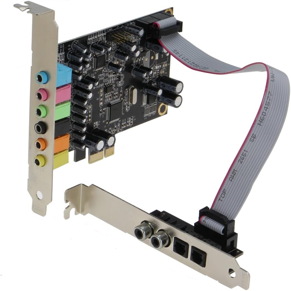 PCIe 7.1 Channel Sound Card with SPDIF Bracket K9072