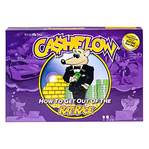 CASHFLOW Board Game, Educational Business & Finance Literacy Game for Family C579