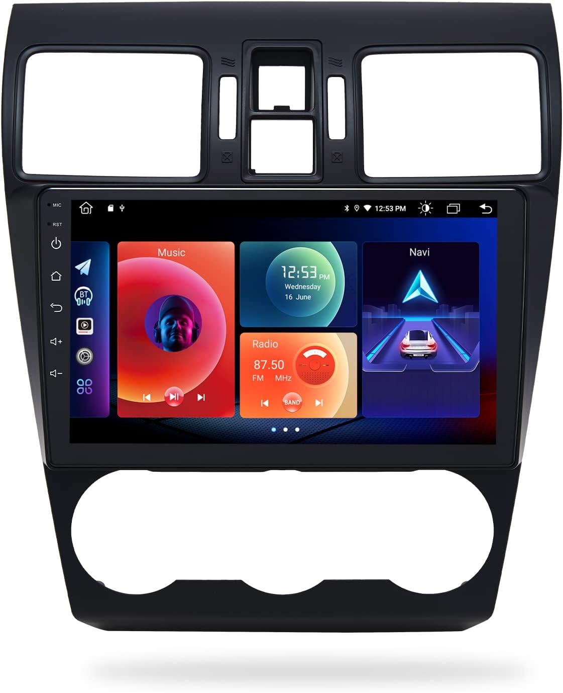 Car Stereo Bluetooth Radio with Carplay Android Auto Touch Screen Z540278