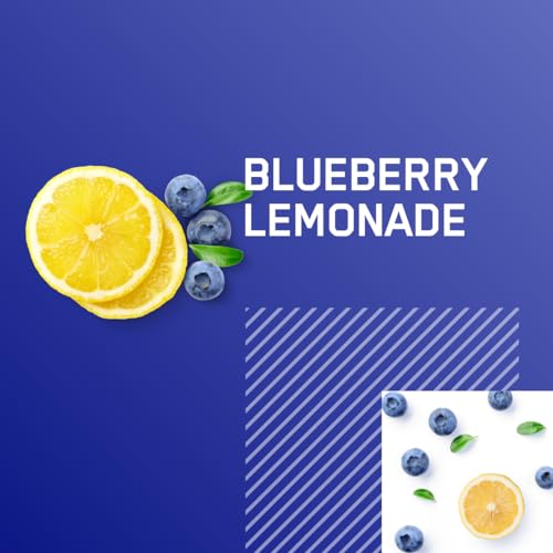 Sparkling Hydration Drink with Electrolytes and Caffeine, Sugar Free, Juicy Strawberry, 12 Pack Y10010