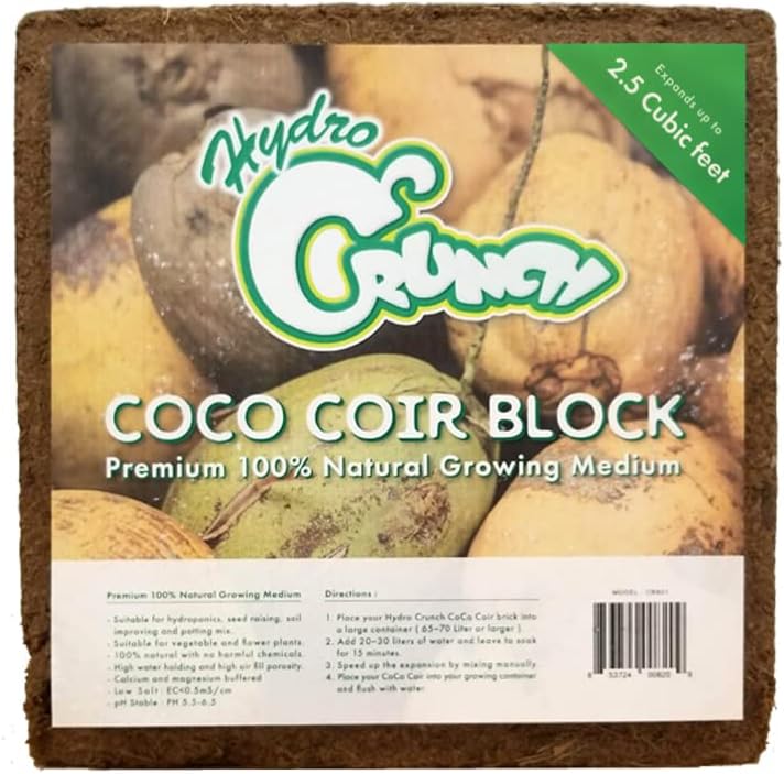 Coco Coir Block 2.5 Cubic Ft (2-Pack) D81369