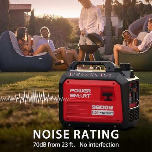 2500-Watt Portable Inverter Generator for Camping F38817