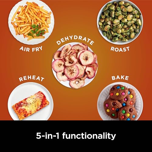 Air Fryer 4-in-1 with 5 QT Capacity, Nonstick Basket & Crisper Plate V1873