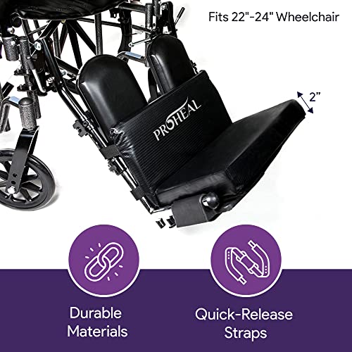 Wheelchair Leg Rest Extenders for Foot Drop Prevention and Posture Alignment U423479