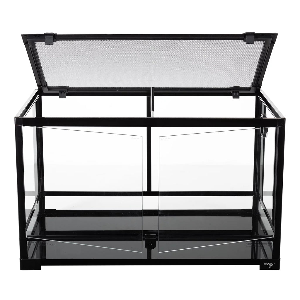 Tempered Glass Front Opening Reptile Terrarium 40 Gallon A563