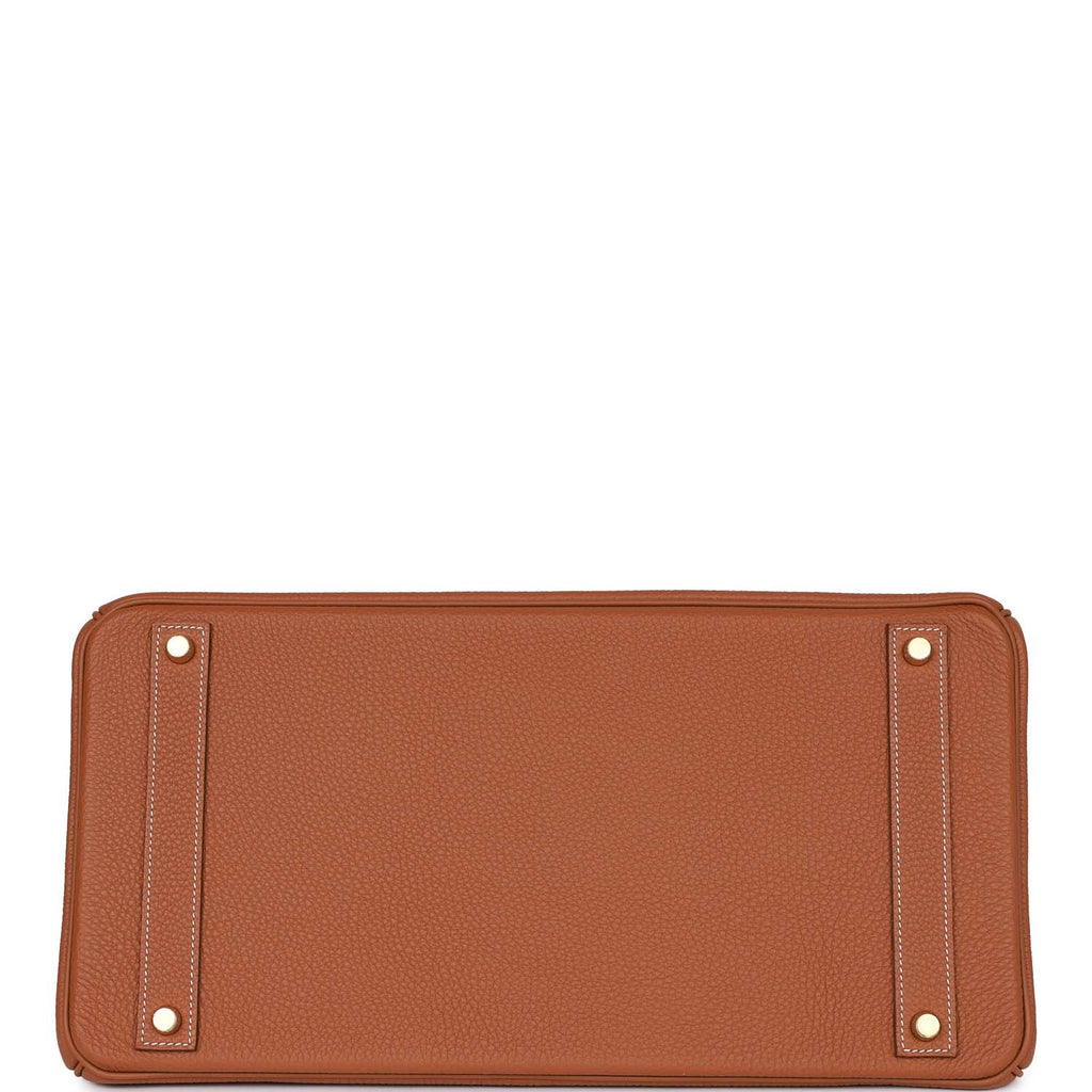 Gold Togo Leather Handbag J6646