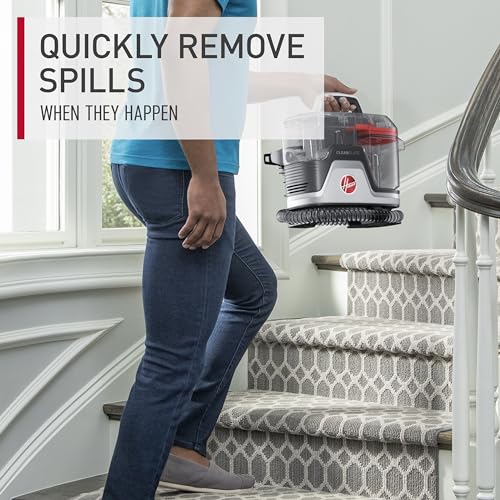 Portable Carpet and Upholstery Spot Cleaner Machine with Powerful Suction X136
