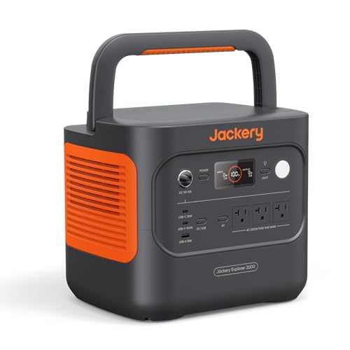 Portable Power Station 2042Wh LiFePO4 Solar Generator W377397
