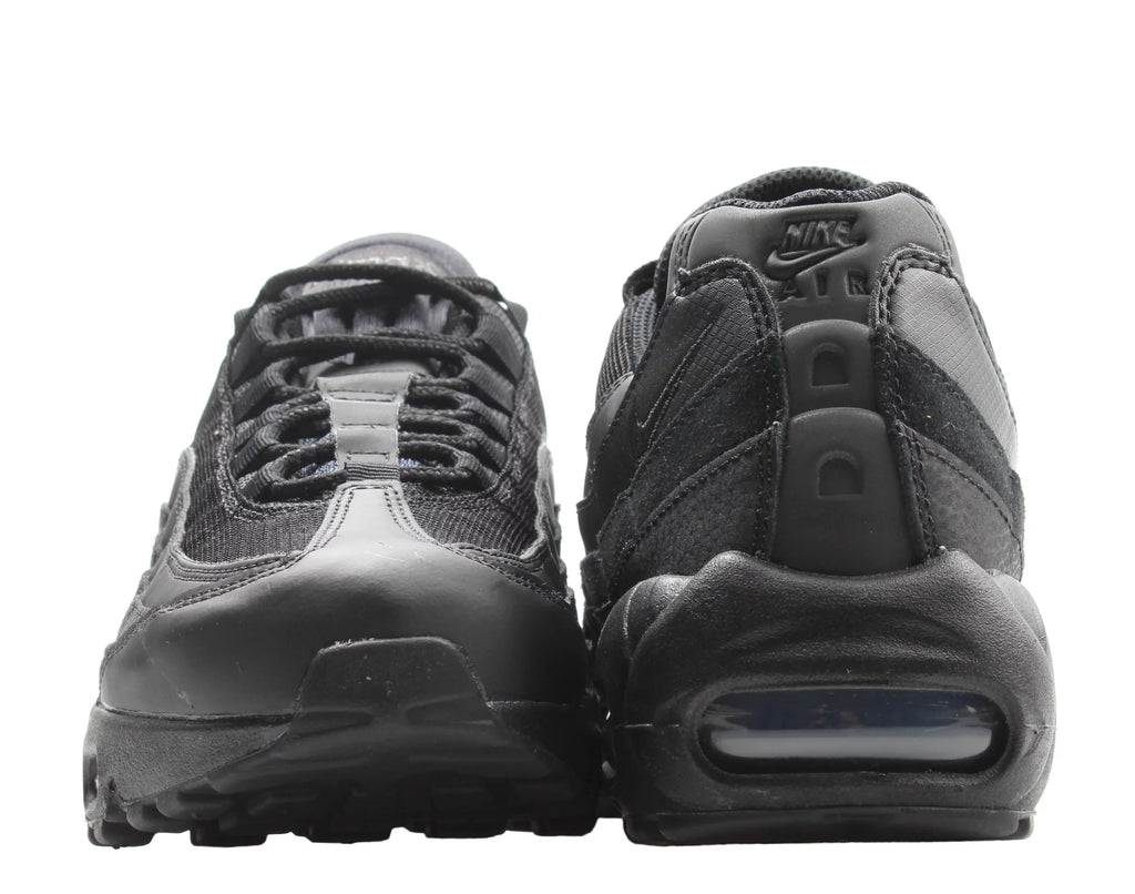 Men's Air Max 95 Running Shoes - Black/Dark Grey W540
