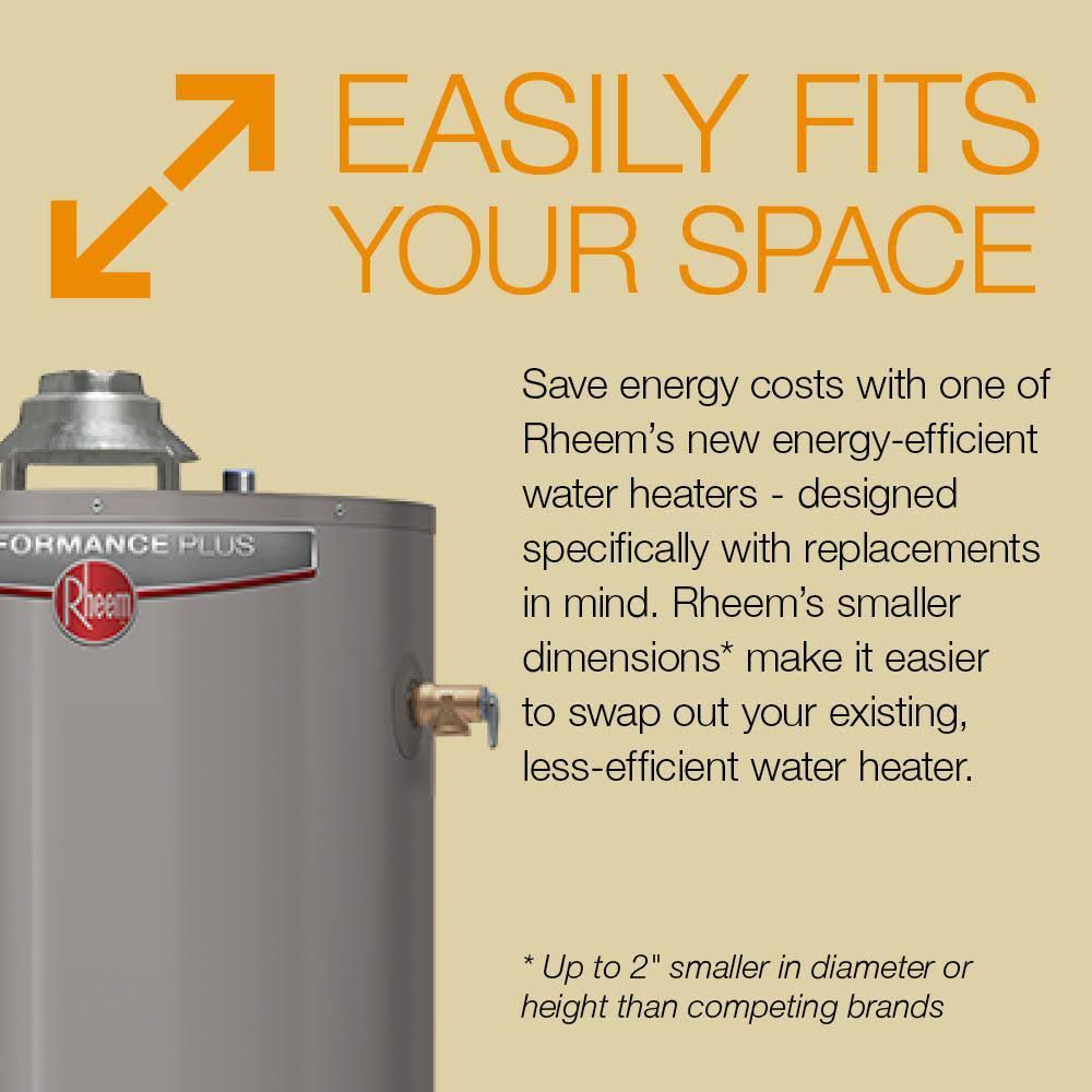 50 gal. Short Natural Gas Tank Water Heater X817605