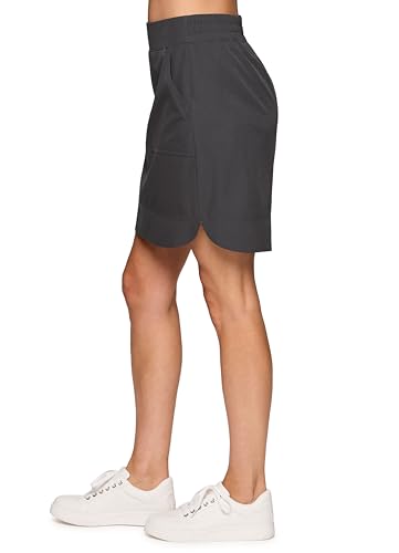 Women's Quick Drying Woven Skort with Pockets for Tennis, Golf, Running Z8059