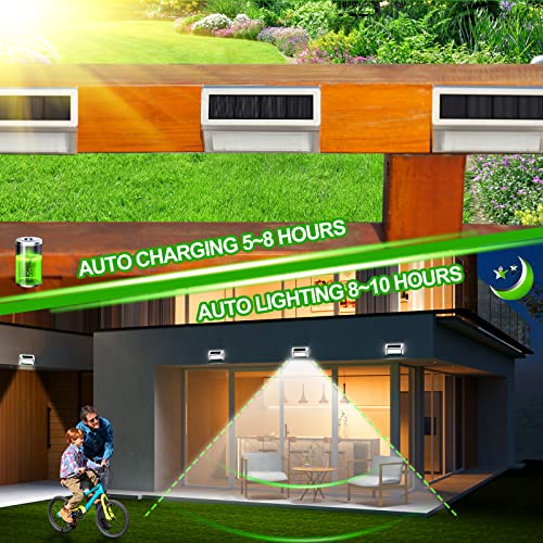 Solar Outdoor Lights 12 Pack, Waterproof for Garden Deck Fence W507