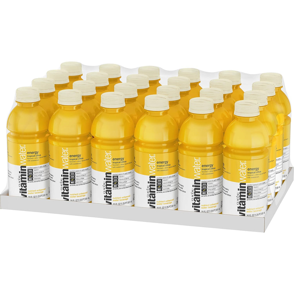 Tropical Citrus Electrolyte Enhanced Water, 20 fl oz, 24 Pack A439