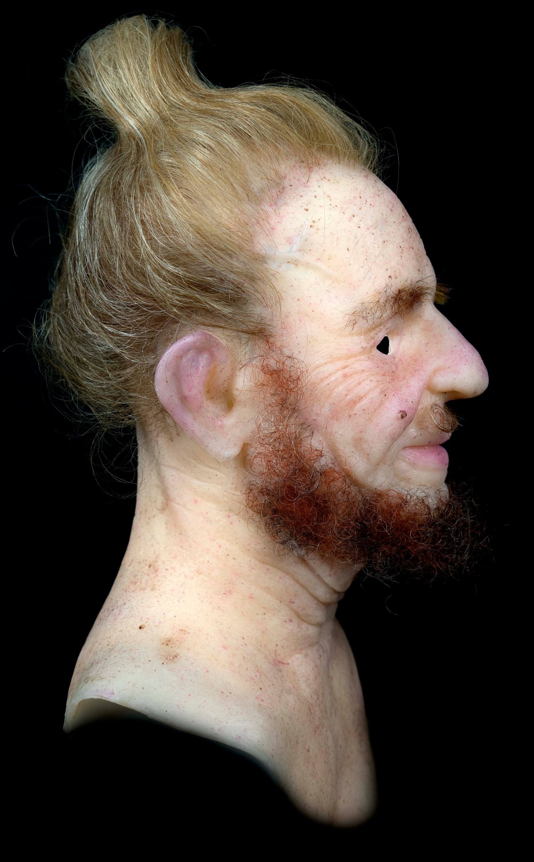 Silicone Halloween Mask, Handmade, Realistic Q912687