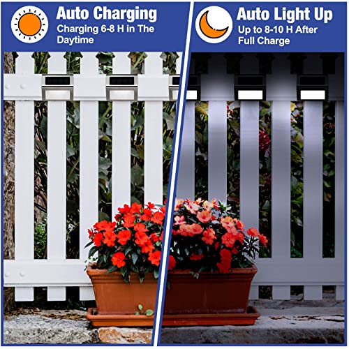 Solar Step Lights Outdoor Waterproof for Garden Deck Pathway T7183