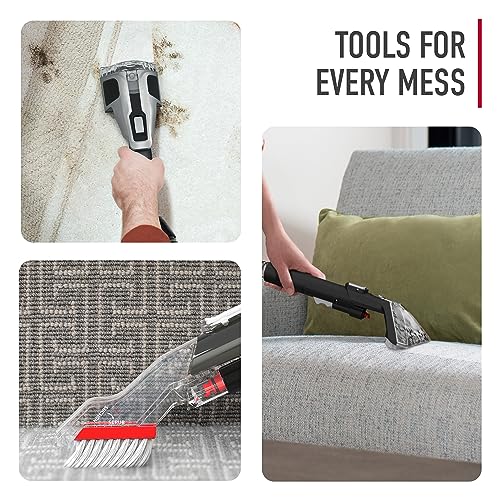 Portable Carpet and Upholstery Spot Cleaner Machine with Powerful Suction X136