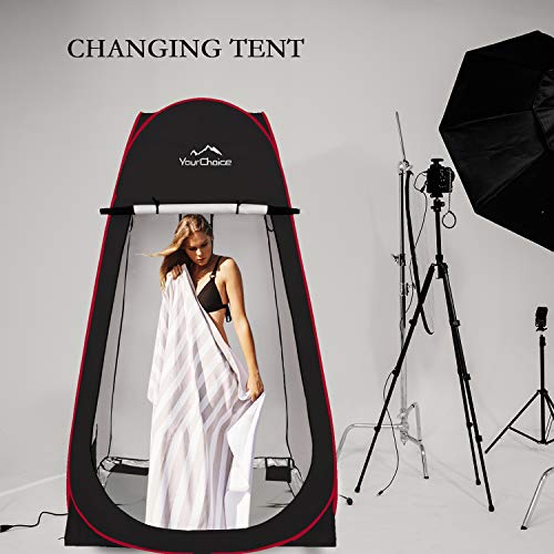 Oversized Pop Up Privacy Tent for Camping Shower Changing G680