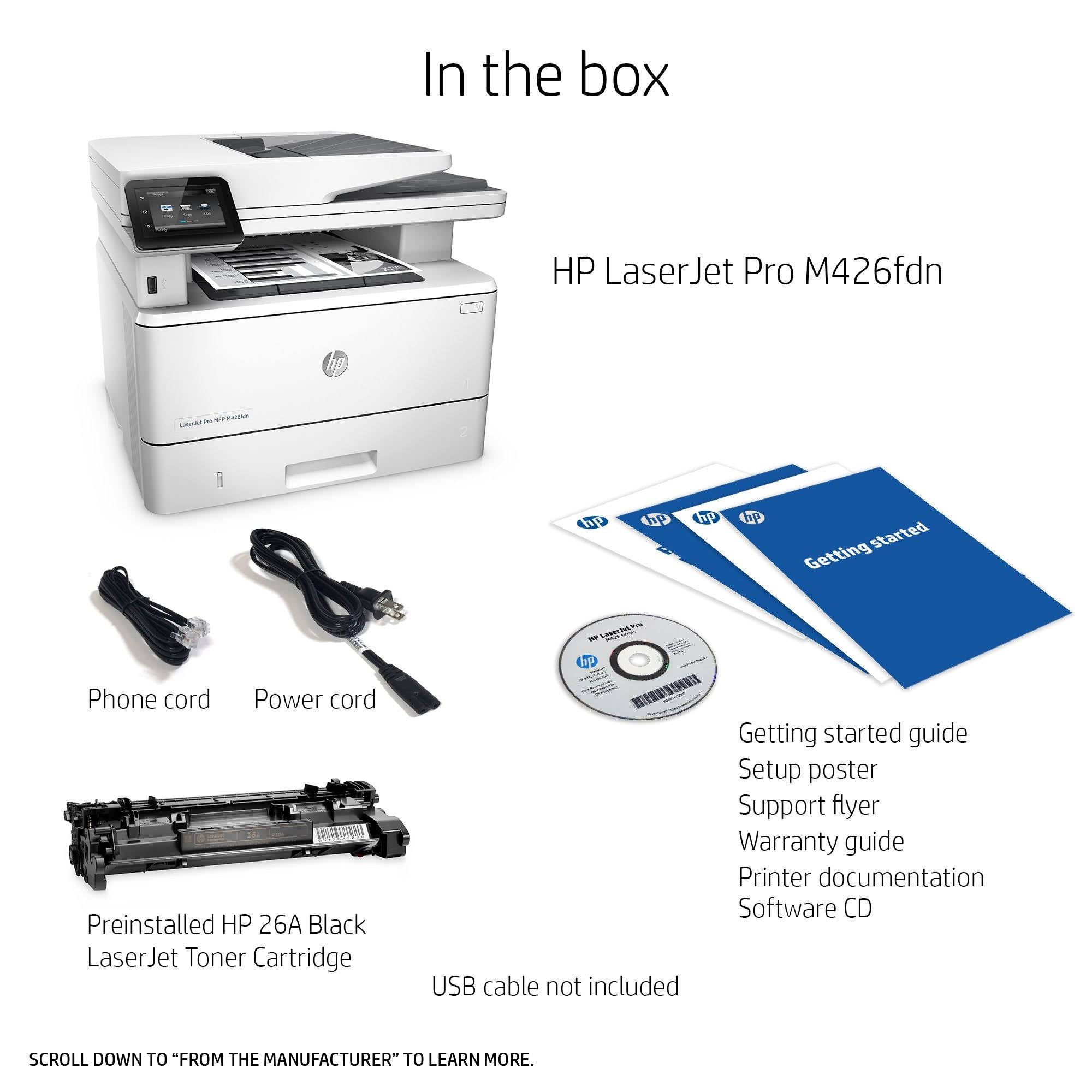 LaserJet Pro MFP M426fdn Printer H994029