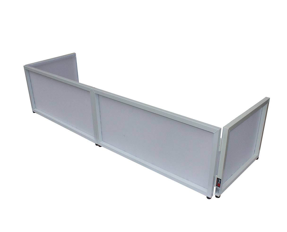 6ft Table Top DJ Facade Wedding White Trim D52433