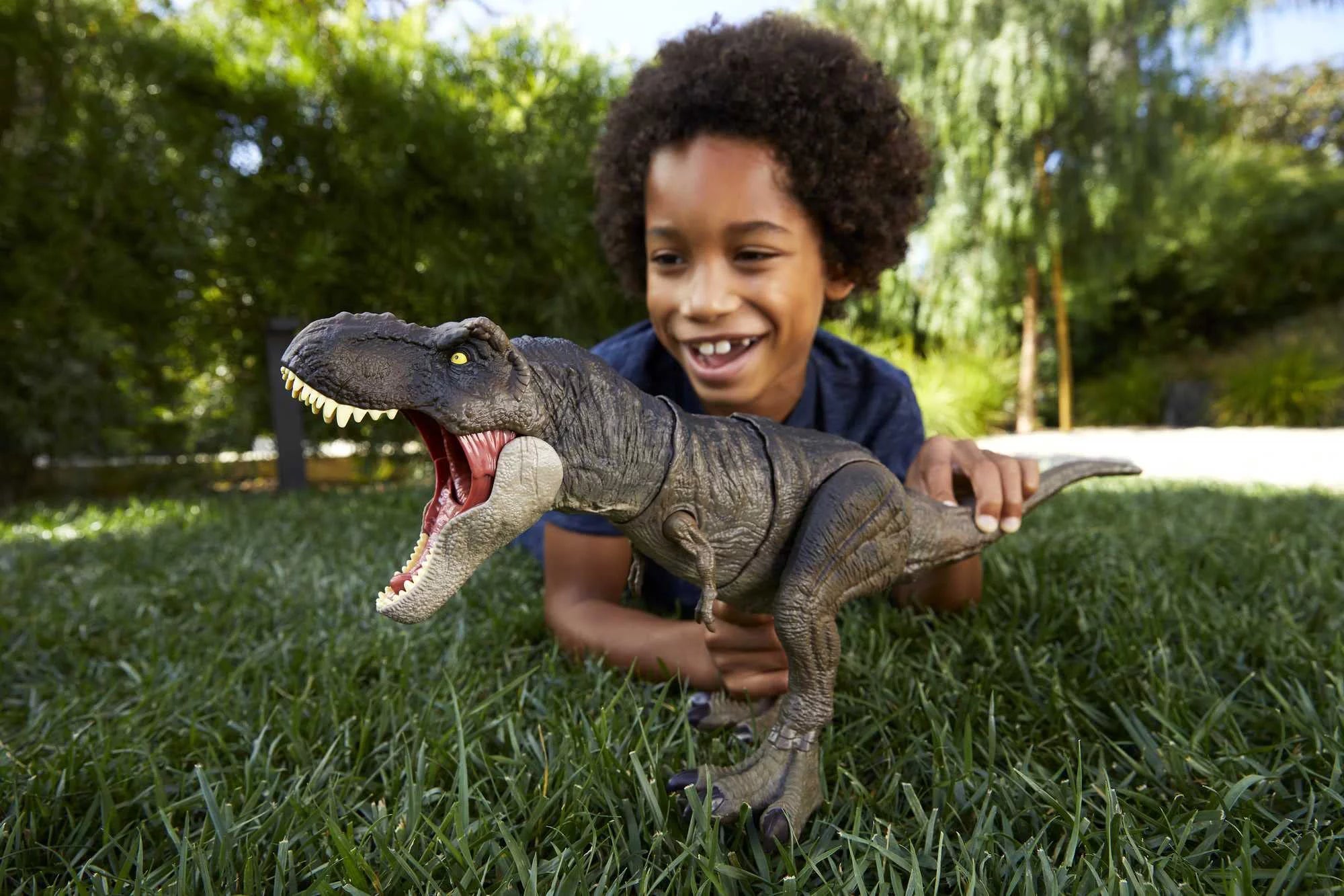 Tyrannosaurus Rex Dinosaur Action Figure 21 in Long with Sound T329476