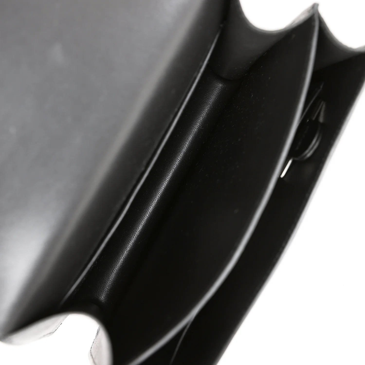 Black Epsom Leather Crossbody Bag F8619