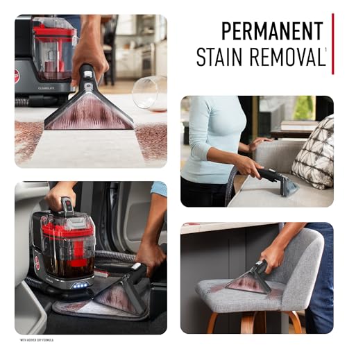 Portable Carpet and Upholstery Spot Cleaner Machine with Powerful Suction X136