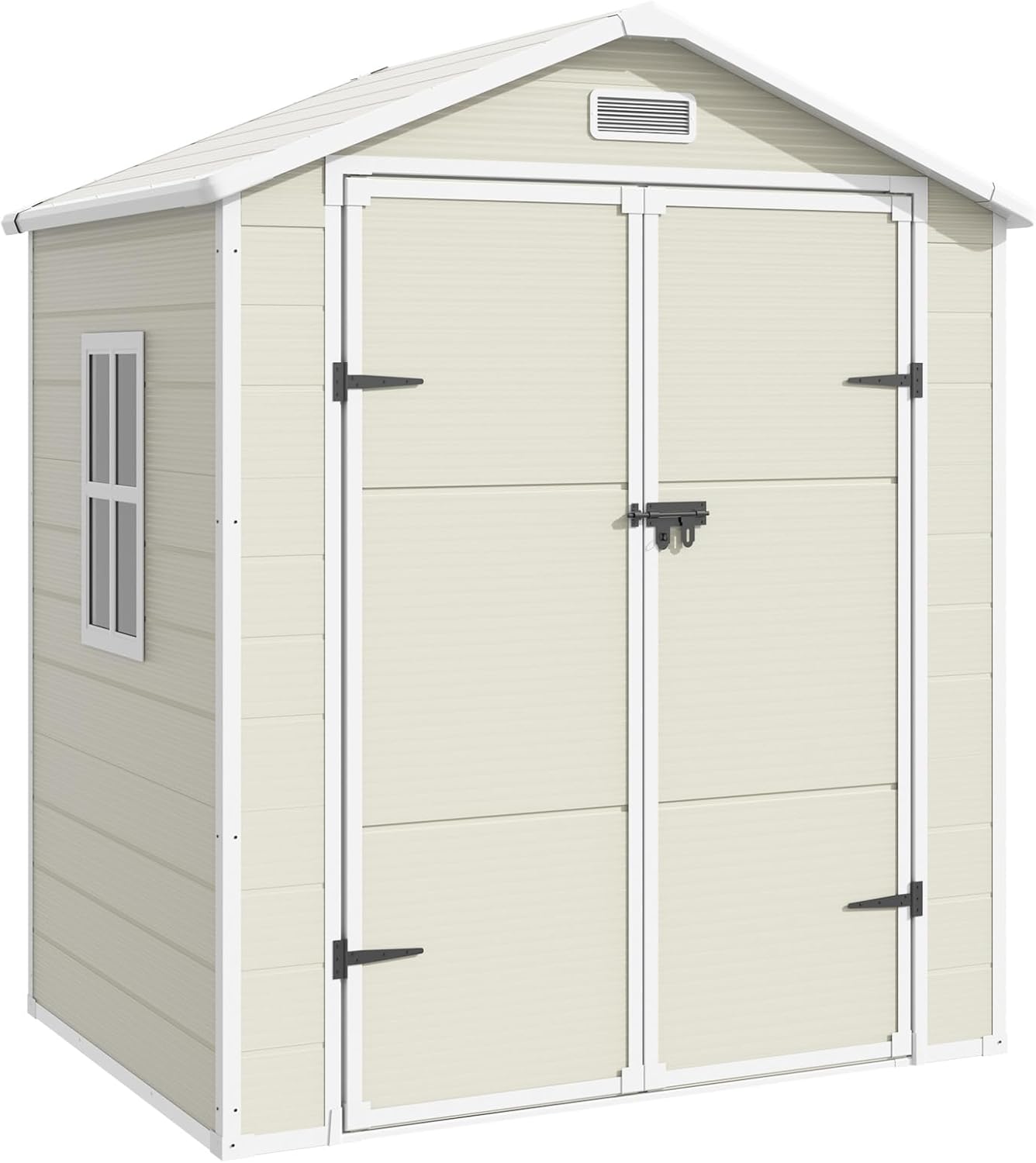 Outdoor Resin Storage Shed with Lockable Door I8431