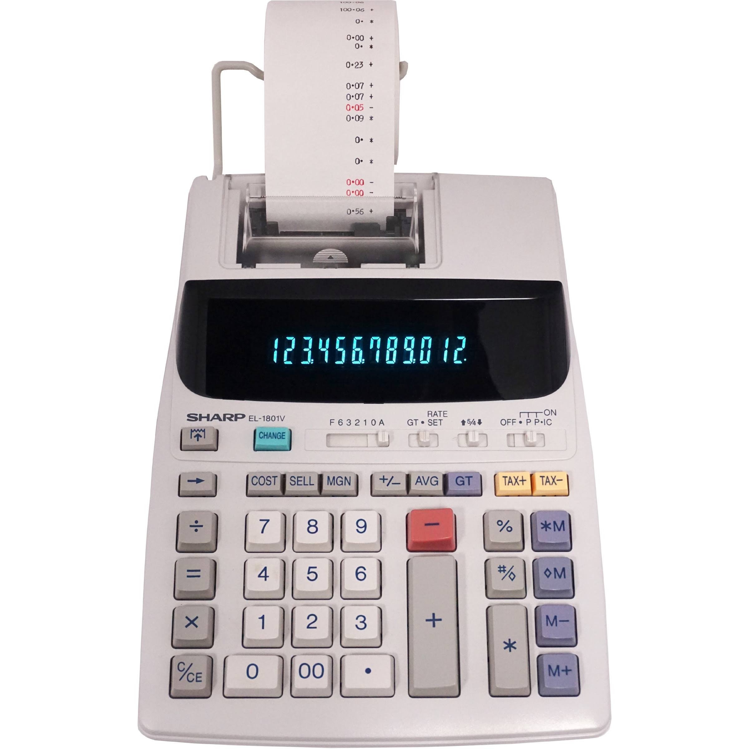 12 Digit Printing Calculator Y730596