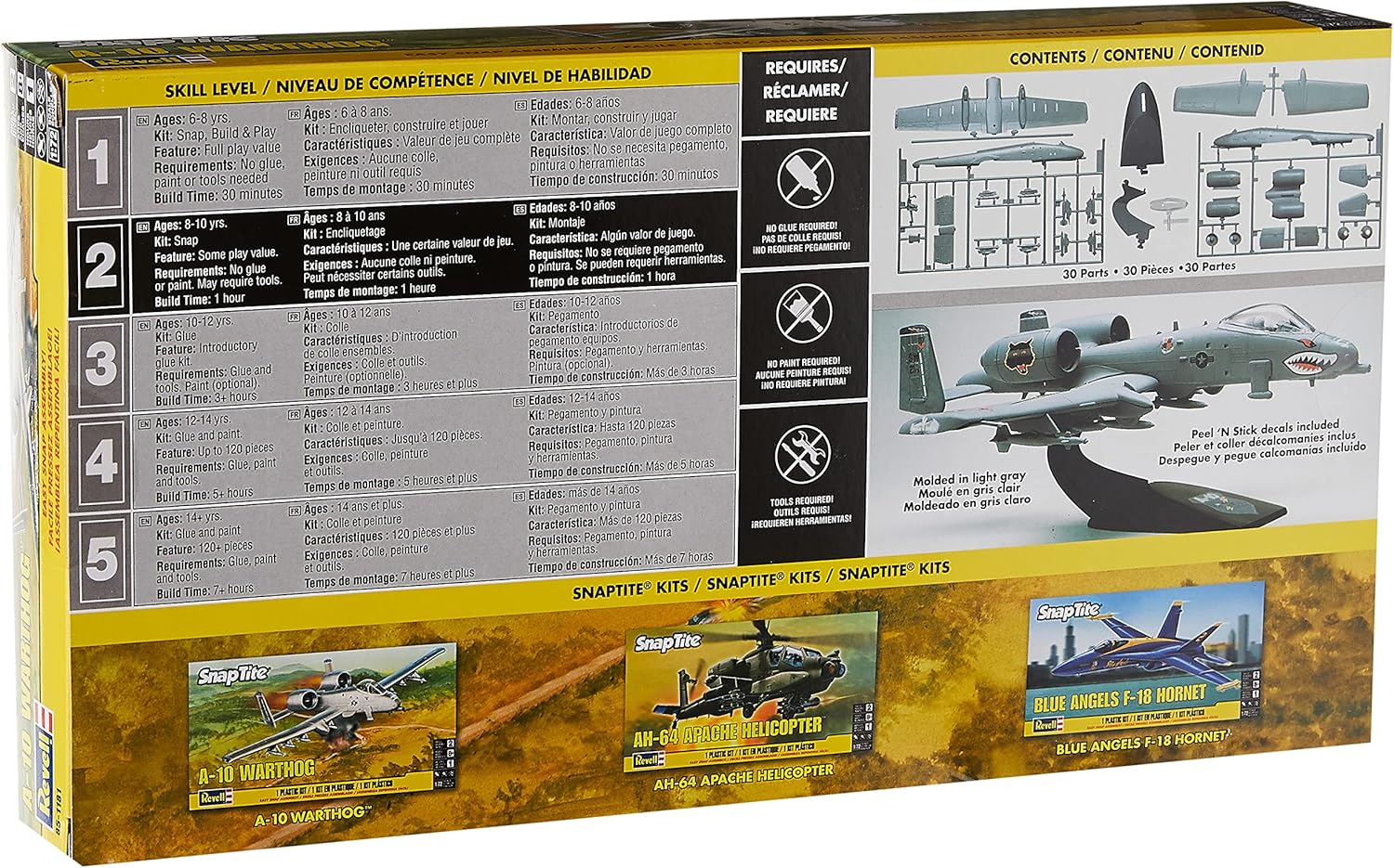 A-10 Warthog Plastic Model Kit H387