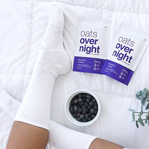 Plant-Based Blueberry Cobbler High-Protein Oatmeal L794
