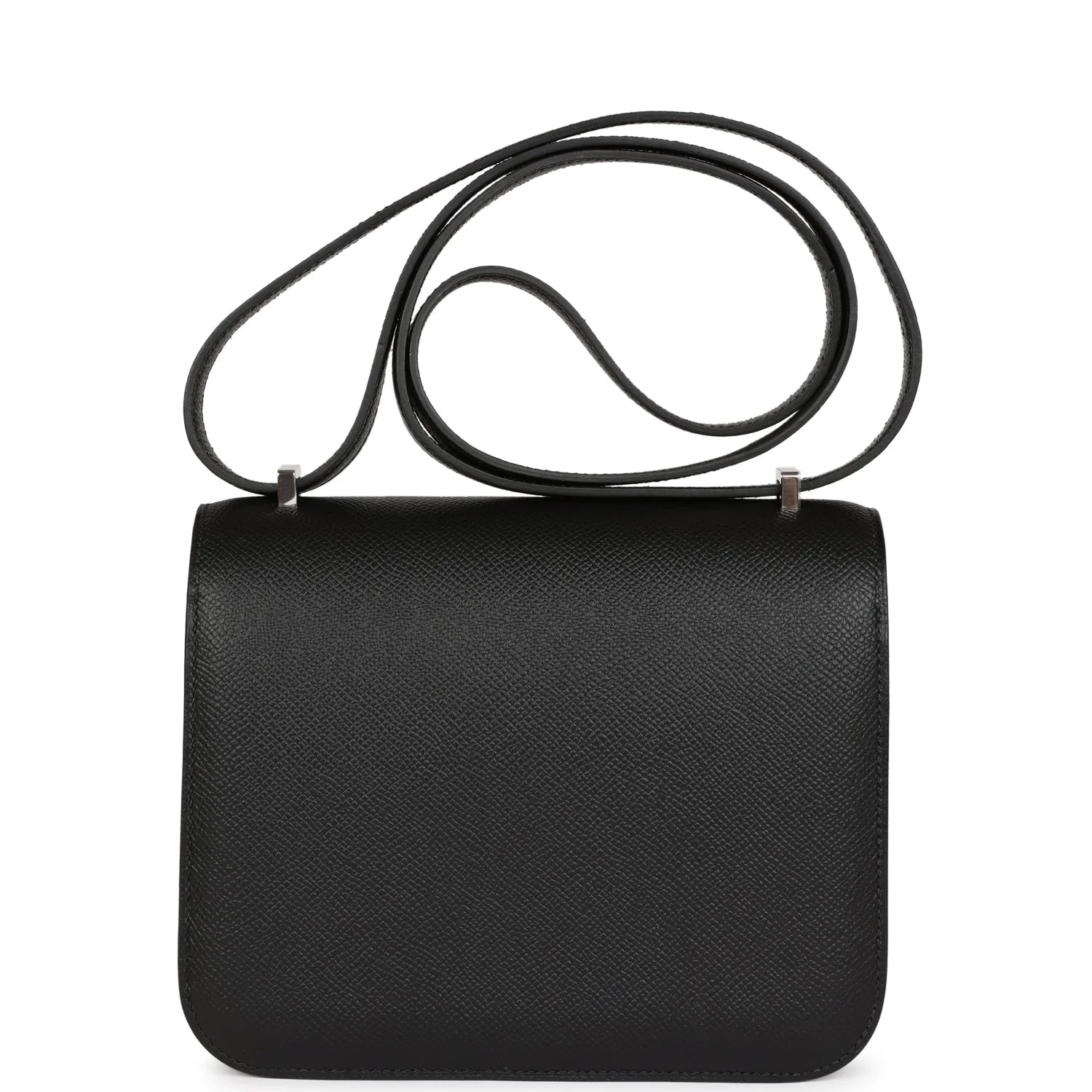 Black Epsom Leather Crossbody Bag F8619