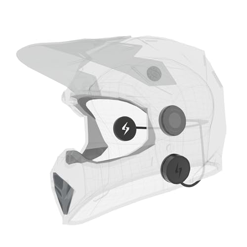 Ultra-Thin Bluetooth Motorcycle Helmet Headphones with Built-In Mic Z2641